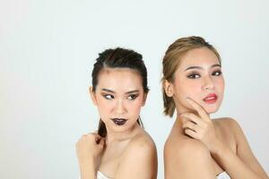 South east Asian beautiful young lady fashion makeup cosmetic photo