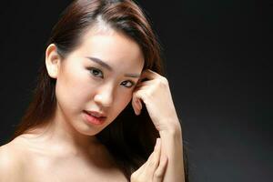 South east Asian beautiful young lady fashion makeup cosmetic photo