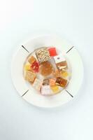 Turkish Delight sweet desert colorful verity photo