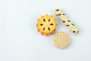 Mix biscuit wafer cookie photo