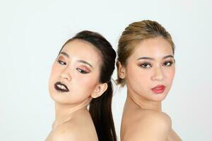 South east Asian beautiful young lady fashion makeup cosmetic photo