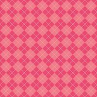 Simple Light Pink Seamless Argyle Pattern vector