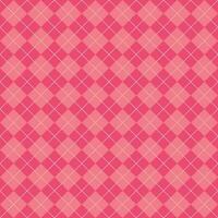 Simple Light Pink Seamless Argyle Pattern vector