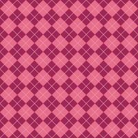 Simple Dark And Light Pink Seamless Argyle Pattern vector