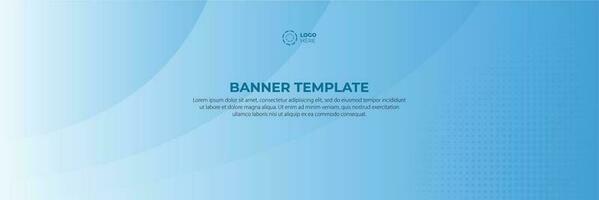 Modern background blue gradient color vector