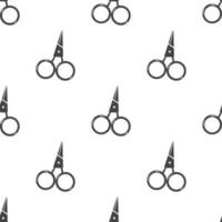 Scissors seamless pattern. Vector background for textile, wrapping paper, print, web design, wallpaper