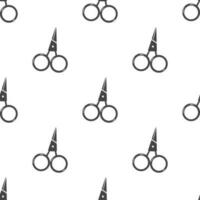 Scissors seamless pattern. Vector background for textile, wrapping paper, print, web design, wallpaper