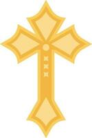 Christian Cross Icon vector