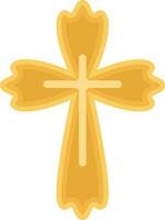 Christian Cross Icon vector