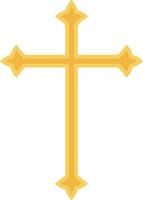 Christian Cross Icon vector