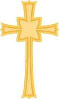 Christian Cross Icon vector