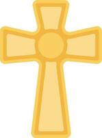 Christian Cross Icon vector
