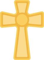 Christian Cross Icon vector