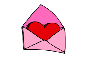 namorados item - amor carta png