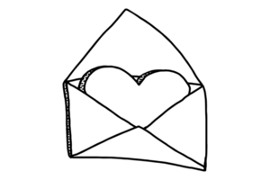 namorados item - amor carta png