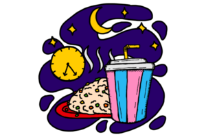 ramadhan articulo diseño - iftar hora - vamos comer y bebida png