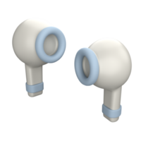 3D icon Wireless earphone png