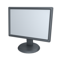 3d icono monitor png