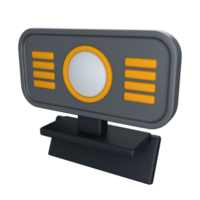 3D icon web cam png