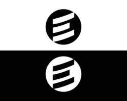 sencillo mi letras resumen logo diseño vector