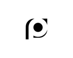 Letter P Logo Initial Icon Design Vector Template.