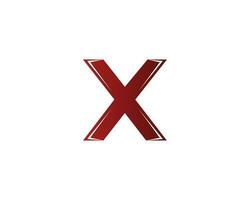 letra X logo diseño concepto. resumen X logo moderno vector modelo ilustración.