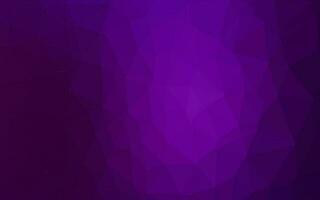 Dark Purple vector abstract polygonal texture.