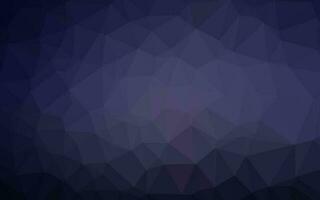 Dark Purple vector shining triangular background.