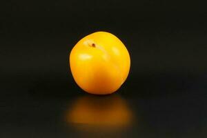 Fresh Ripe Plum Fruit photo