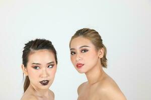 South east Asian beautiful young lady fashion makeup cosmetic photo