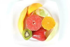mezcla Fruta plato foto