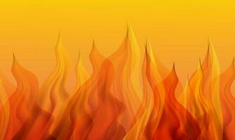 Fire flames abstract background. Vector illustration for your design. Eps 10