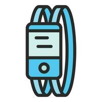 Innovation tracker icon vector flat