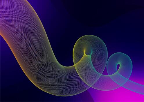 resumen agujero línea ola vórtice moderno estilo capa antecedentes vector