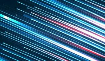 Blue light streak, fiber optic, speed line, futuristic background for 5g or 6g technology wireless data transmission, high-speed internet in abstract. internet network concept. vector design.