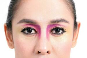 Asian Woman Fashion Makeup photo