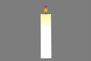 candle icon background vector