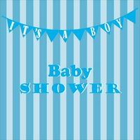 baby shower it's a boy icon vector illustration symbol