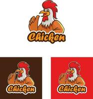 geprek chicken logo vector