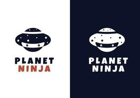 PLANET NINJA LOGO vector