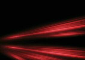 Modern abstract highspeed light motion effect on black background vector illustration