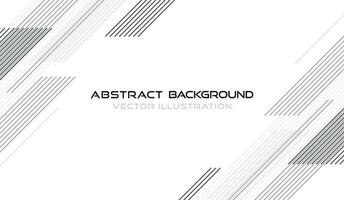 Abstract white line background vector illustration