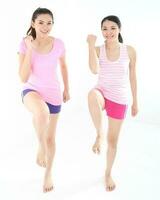 Young asian woman active healthy lifestyle photo