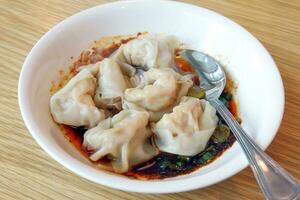 Spicy sauce Dim Sum photo