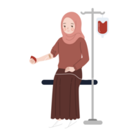 spenden Blut Karikatur Charakter Illustration png