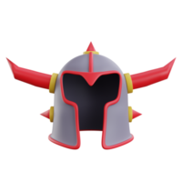 3d rendering game asset helm warrior png