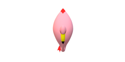 flamingo geïsoleerd Aan een transparant achtergrond png