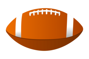 american football or rugby ball, no people png