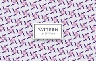 Seamless flowers spinning pattern design, Floral pattern vector background