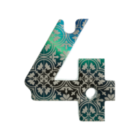 3D rendered numbers. For your graphics and video needs.  Best use also for collage arts.  Original concept. png